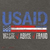 Funny Usaid Waste Abuse Fraud Since 1961 D.O.G.E 2025 Cotton Canvas Backpack