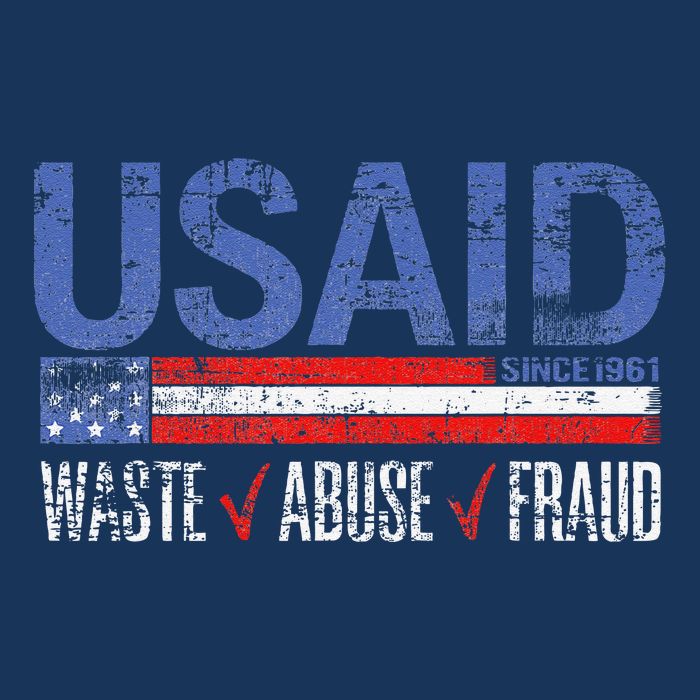 Funny Usaid Waste Abuse Fraud Since 1961 D.O.G.E 2025 Infant Baby Jersey Bodysuit