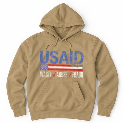 Funny Usaid Waste Abuse Fraud Since 1961 D.O.G.E 2025 Hoodie