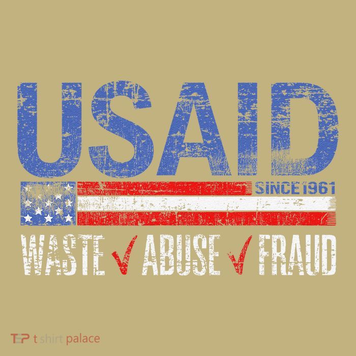Funny Usaid Waste Abuse Fraud Since 1961 D.O.G.E 2025 Magnet