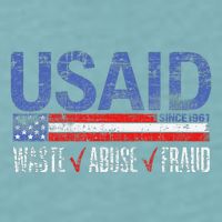 Funny Usaid Waste Abuse Fraud Since 1961 D.O.G.E 2025 Sueded Cloud Jersey T-Shirt