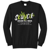 Funny Uncle Weed Smoker Skuncle Marijuana Uncle Tall Sweatshirt