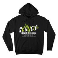 Funny Uncle Weed Smoker Skuncle Marijuana Uncle Tall Hoodie