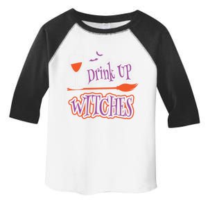 Funny Up Witches Halloween Themed Gift Toddler Fine Jersey T-Shirt