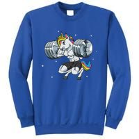 Funny Unicorn Weightlifting Deadlift Fitness Gym Squat Gift Sweatshirt