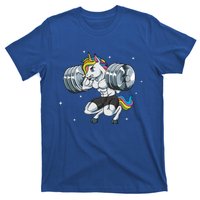 Funny Unicorn Weightlifting Deadlift Fitness Gym Squat Gift T-Shirt