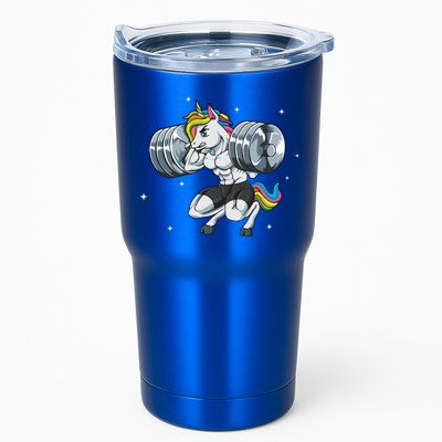 Funny Unicorn Weightlifting Deadlift Fitness Gym Squat Gift Tumbler