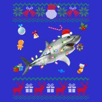 Funny Ugly Xmas Sweater Animals Lights Christmas Shark Meaningful Gift Visor