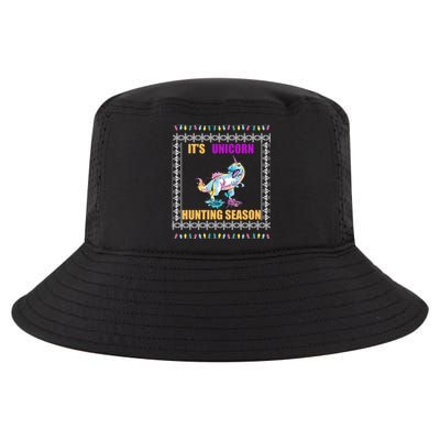 Funny Unicorn Xmas Cute Gift Cool Comfort Performance Bucket Hat