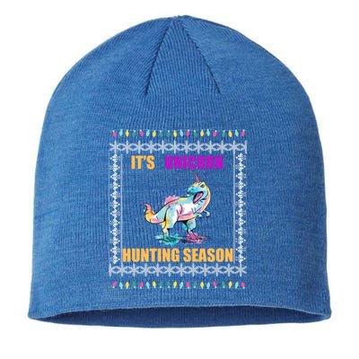 Funny Unicorn Xmas Cute Gift Sustainable Beanie