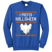 Funny Ugly Xmas Costume I Prefer Halloween Ugly Christmas Funny Gift Sweatshirt