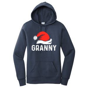 Funny Ugly Xmas Sweater Style Matching Granny Christmas Hat Gift Women's Pullover Hoodie