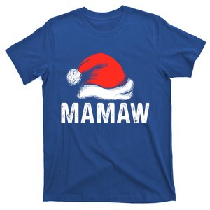 Funny Ugly Xmas Sweater Style Matching Mamaw Christmas Hat Cute Gift T-Shirt