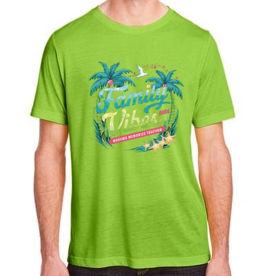 Family Vibes 2024: Tropical Beach Memories Cool Gift Adult ChromaSoft Performance T-Shirt