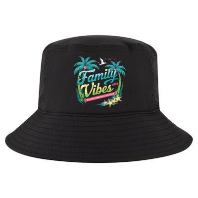 Family Vibes 2024: Tropical Beach Memories Cool Gift Cool Comfort Performance Bucket Hat