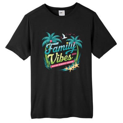 Family Vibes 2024: Tropical Beach Memories Cool Gift Tall Fusion ChromaSoft Performance T-Shirt