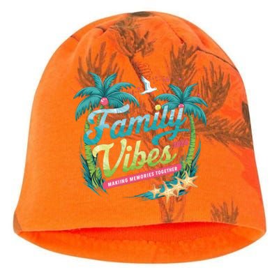 Family Vibes 2024: Tropical Beach Memories Cool Gift Kati - Camo Knit Beanie