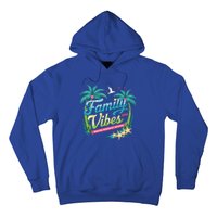 Family Vibes 2024: Tropical Beach Memories Cool Gift Hoodie