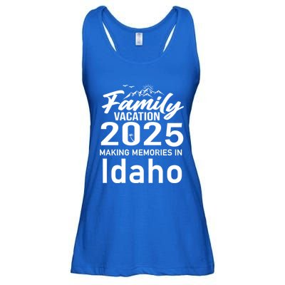 Family Vacation 2025 Making Memories Idaho Summer Trip Great Gift Ladies Essential Flowy Tank
