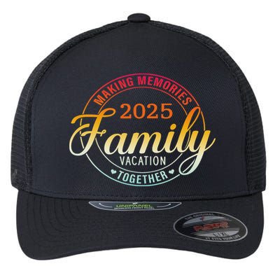 Family Vacation 2025 Family Matching Summer Vacation Flexfit Unipanel Trucker Cap