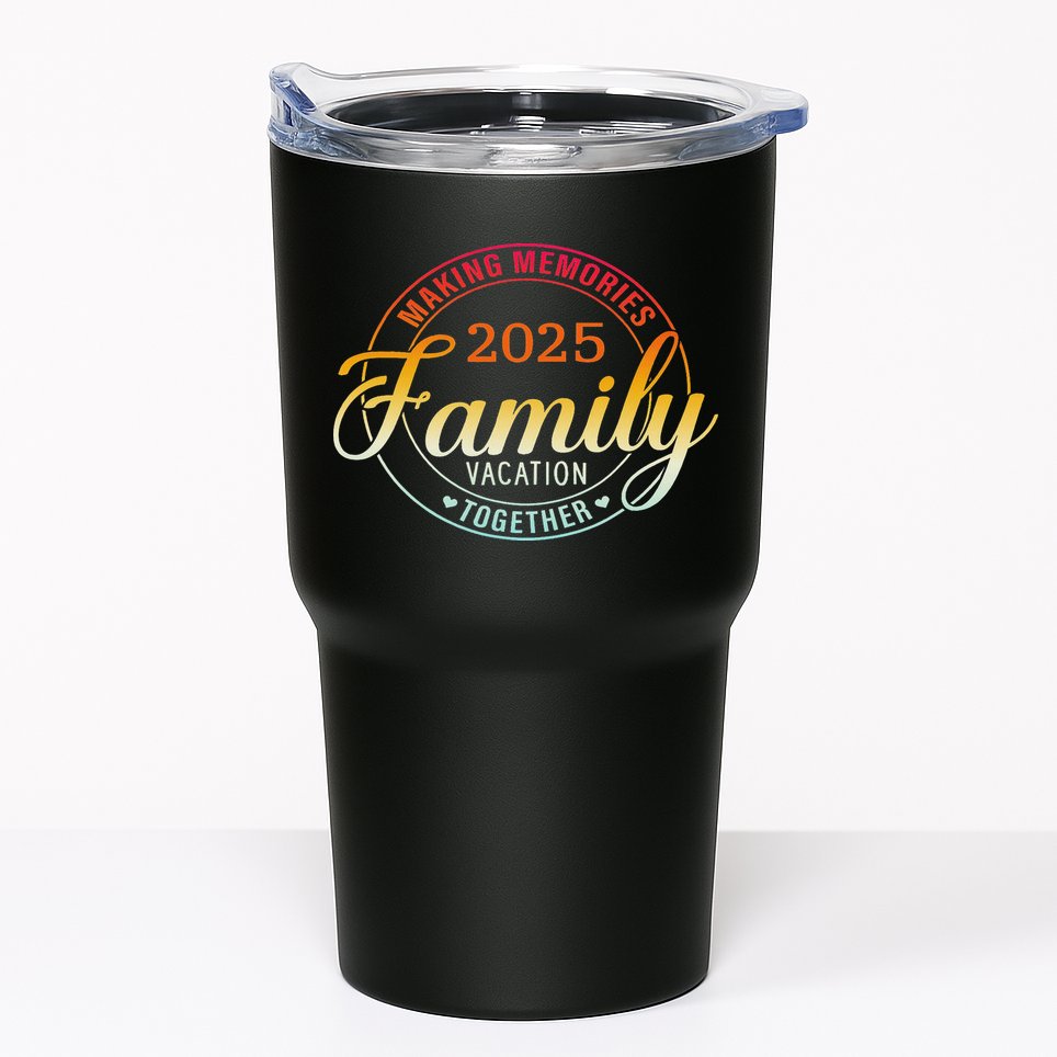 Family Vacation 2025 Family Matching Summer Vacation Tumbler