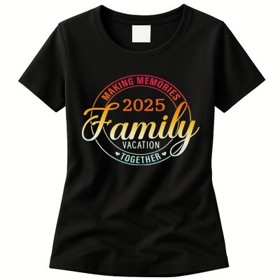 Family Vacation 2025 Family Matching Summer Vacation Womens T-Shirt