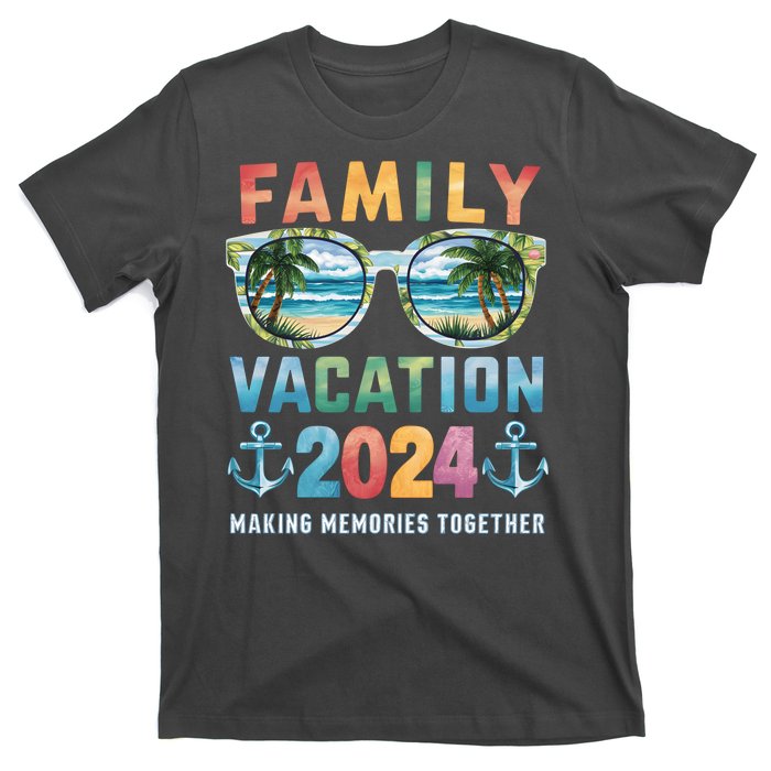 Family Vacation 2024 Making Memories Together Family Matching Cruise T-Shirt