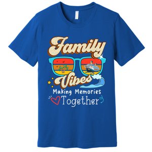 Family Vibes 2024 Family Reunion Making Memories Together Gift Premium T-Shirt