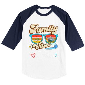 Family Vibes 2024 Family Reunion Making Memories Together Gift Baseball Sleeve Shirt