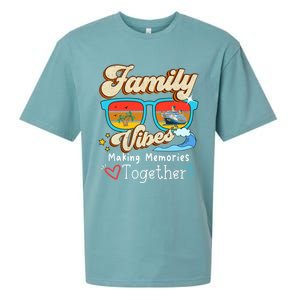 Family Vibes 2024 Family Reunion Making Memories Together Gift Sueded Cloud Jersey T-Shirt