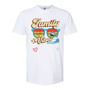 Family Vibes 2024 Family Reunion Making Memories Together Gift Softstyle CVC T-Shirt