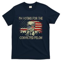 Funny Voting 2024 IM Voting For The Convicted Felon T-Shirt