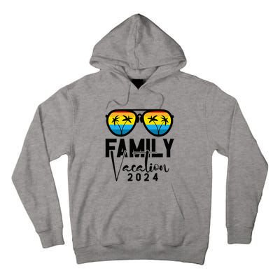 Family Vacation 2024 Beach Summer Tall Hoodie