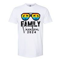 Family Vacation 2024 Beach Summer Softstyle CVC T-Shirt