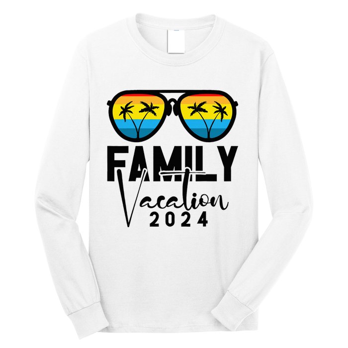 Family Vacation 2024 Beach Summer Long Sleeve Shirt