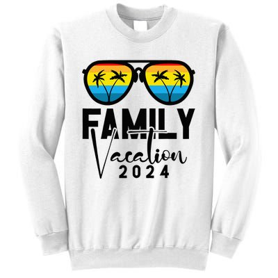 Family Vacation 2024 Beach Summer Sweatshirt