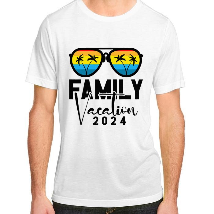 Family Vacation 2024 Beach Summer Adult ChromaSoft Performance T-Shirt