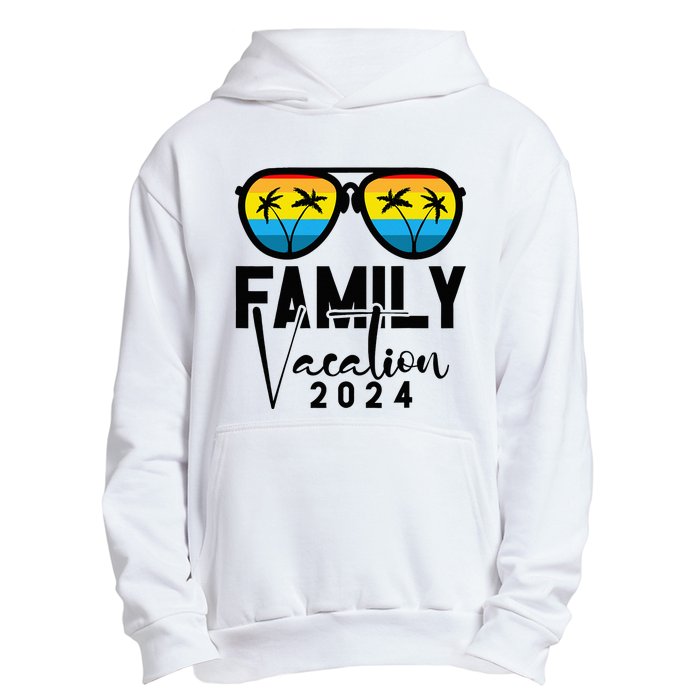 Family Vacation 2024 Beach Summer Urban Pullover Hoodie