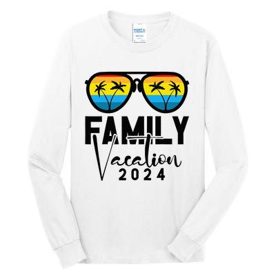 Family Vacation 2024 Beach Summer Tall Long Sleeve T-Shirt