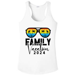 Family Vacation 2024 Beach Summer Ladies PosiCharge Competitor Racerback Tank