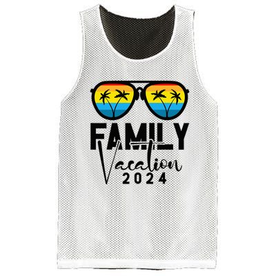 Family Vacation 2024 Beach Summer Mesh Reversible Basketball Jersey Tank