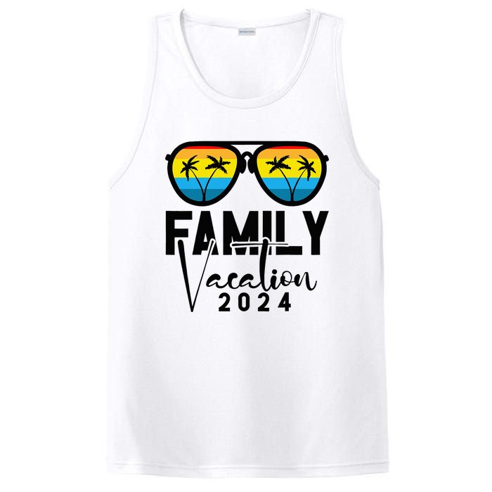 Family Vacation 2024 Beach Summer PosiCharge Competitor Tank