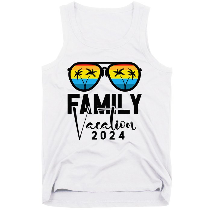 Family Vacation 2024 Beach Summer Tank Top