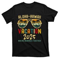 Family Vacation 2025 Aloha Hawaii Hawaiian Summer Matching T-Shirt