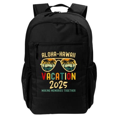 Family Vacation 2025 Aloha Hawaii Hawaiian Summer Matching Backpack