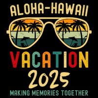 Family Vacation 2025 Aloha Hawaii Hawaiian Summer Matching Youth Performance Sprint T-Shirt