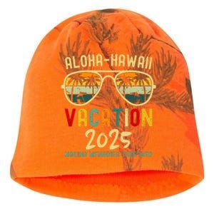 Family Vacation 2025 Aloha Hawaii Hawaiian Summer Matching Kati - Camo Knit Beanie