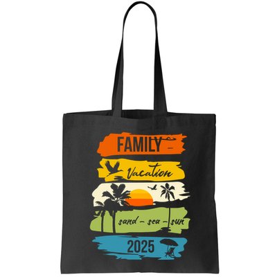 Family Vacation 2025 Sand Sea Sun Bag