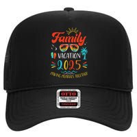 Family Vacation 2025 Holiday Summer Matching Group High Crown Mesh Back Trucker Hat