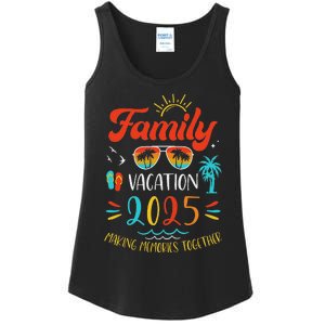 Family Vacation 2025 Holiday Summer Matching Group Ladies Essential Tank